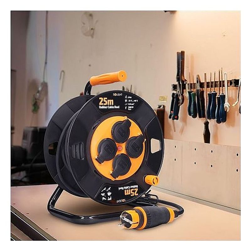 BUBEN VENKOVNÍ IP44 4Z, 25M - PRODLUŽOVACÍ KABELY - PŘÍSLUŠENSTVÍ