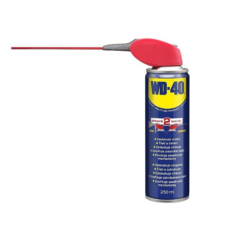 UNIVERZÁLNÍ MAZIVO SMART STRAW WD-40 250ML - MAZIVA - PŘÍSLUŠENSTVÍ