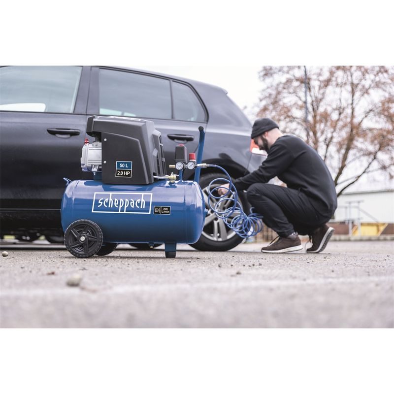 SCHEPPACH HC 65 OLEJOVÝ KOMPRESOR 50 L - OLEJOVÉ KOMPRESORY - PNEU NÁŘADÍ