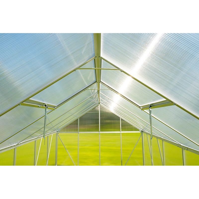 SKLENÍK GREENHOUSE, ALU, PC 6 MM, 250X370X195CM - SKLENÍK, FOLIOVNÍK - ZAHRADA