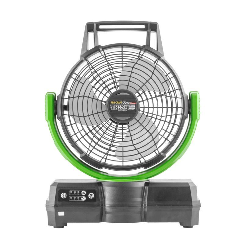 AKU VENTILÁTOR PROCRAFT CF20 (BEZ BATERIE A NABÍJEČKY) | CF20 BB PROCRAFT - AKU VENTILÁTORY - AKU NÁŘADÍ
