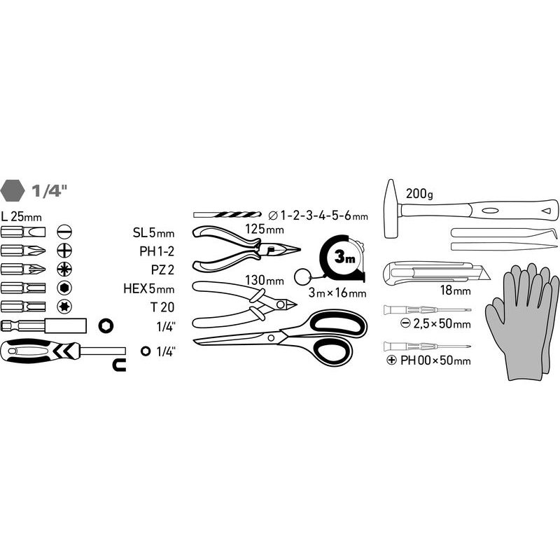 EXTOL LADY VRTACÍ ŠROUBOVÁK AKU S PŘÍKLEPEM, RŮŽOVÝ, 12V LI-ION, 2000MAH, V KUFRU S NÁŘADÍM, SADA 27KS, 402403 - PŘÍKLEPOVÝ ŠROUBOVÁK 12V - AKU NÁŘADÍ