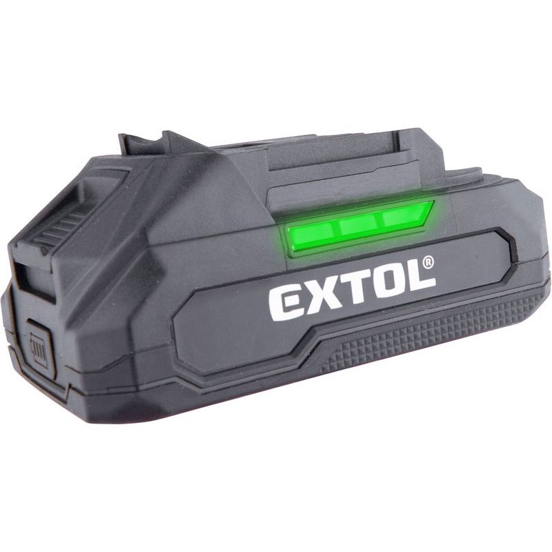 EXTOL ENERGY BATERIE AKUMULÁTOROVÁ, 20V LI-ION, 2AH, 402483 - AKUMULÁTORY, BATERIE - NÁHRADNÍ DÍLY