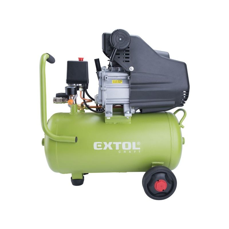 EXTOL CRAFT KOMPRESOR OLEJOVÝ, 24L, 418201 - OLEJOVÉ KOMPRESORY - PNEU NÁŘADÍ