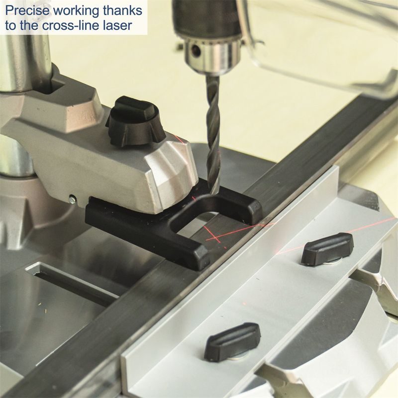 SCHEPPACH DP 55 STOJANOVÁ VRTAČKA S KŘÍŽOVÝM LASEREM - STOLNÍ SLOUPOVÉ VRTAČKY - ELEKTRICKÉ NÁŘADÍ