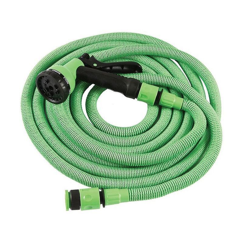 ZAHRADNÍ HADICE FLEXIBILNÍ (SMRŠŤOVACÍ) 10-30,4 M, 1/2"-3/4", S PISTOLÍ - ZAHRADNÍ HADICE - ZAHRADA