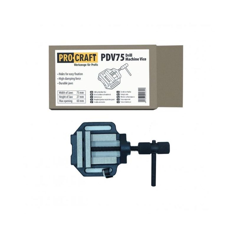 SVĚRÁK POD VRTAČKU PROCRAFT PDV75 | PDV75 PROCRAFT - SVĚRÁKY - DÍLNA A GARÁŽ