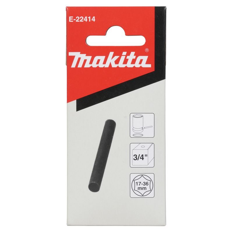 MAKITA E-22414 - ČEP PRO KLÍČ NÁSTRČNÝ 3/4" ČTYŘHRAN - NÁSTROJE ČTYŘHRAN 3/4" - MAKITA-SHOP
