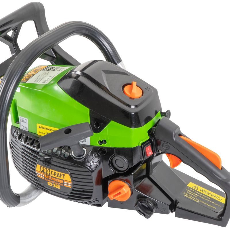 BENZÍNOVÁ ŘETĚZOVÁ PILA PROCRAFT GS-58X | GS-58X PROCRAFT - MOTOROVÉ (BENZÍNOVÉ) ŘETĚZOVÉ PILY - ZAHRADA