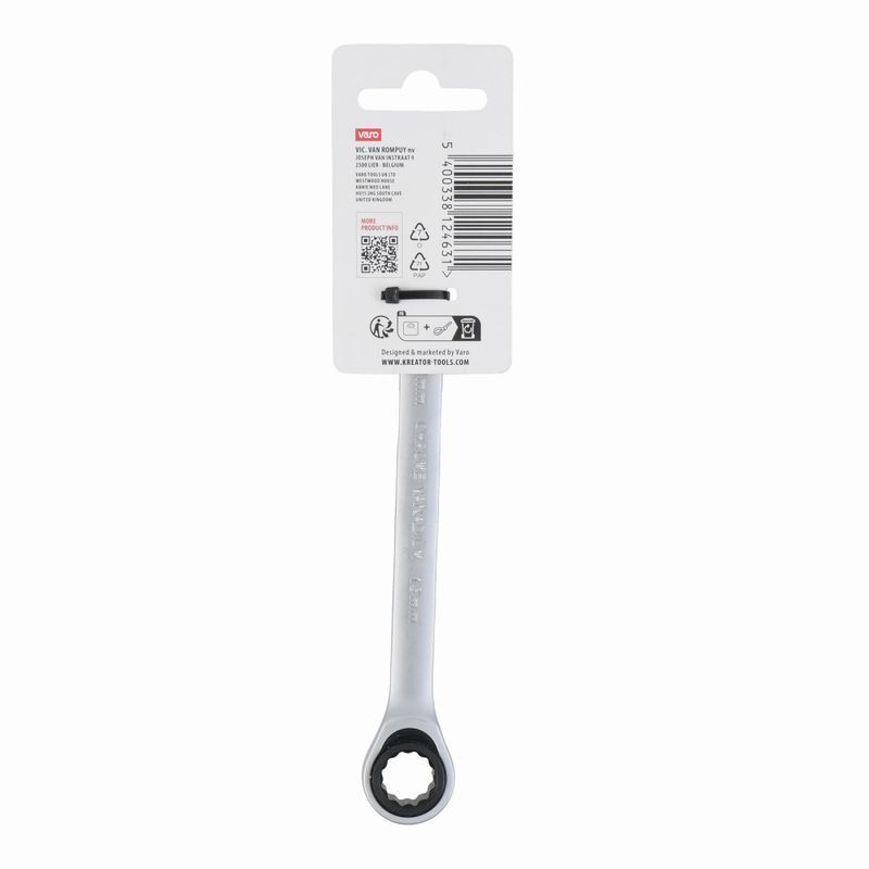 KREATOR KRTH30506 OBOUSTRANNÝ KLÍČ OČKO-RÁČNA/OTEVŘENÝ 13 MM - KLÍČE OČKO-RÁČNA/OTEVŘENÝ - RUČNÍ NÁŘADÍ