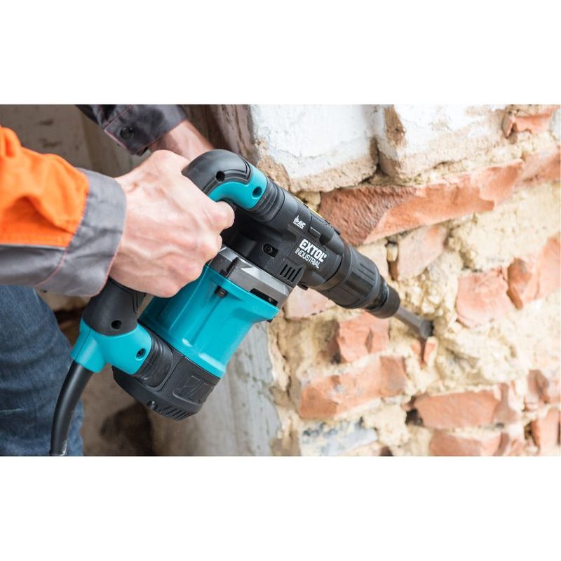 EXTOL INDUSTRIAL KLADIVO SEKACÍ, ANTIVIBRAČNÍ SYSTÉM, HEX 17, 14J, 8790300 - SEKACÍ KLADIVA - ELEKTRICKÉ NÁŘADÍ