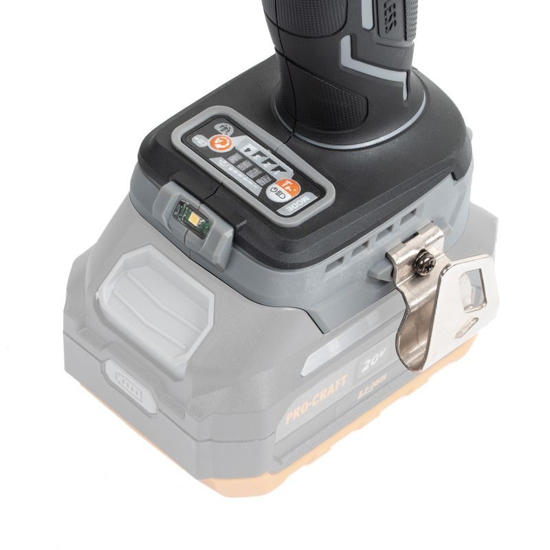 SADA AKU RÁZOVÝ UTAHOVÁK PROCRAFT INDUSTRIAL IW550A + BATERIE 20/4 INDUSTRIAL A NABÍJEČKA C20/2 | SIW550ABB/20-4INDU/C20-2 PROCRAFT - RÁZOVÝ UTAHOVÁK 18V - AKU NÁŘADÍ