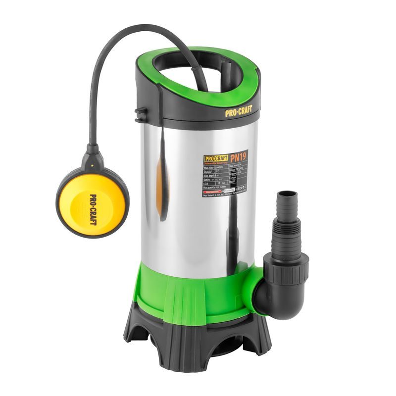 PONORNÉ VODNÍ KALOVÉ ČERPADLO PROCRAFT PN19 | PN19 PROCRAFT - KALOVÁ ČERPADLA - ZAHRADA