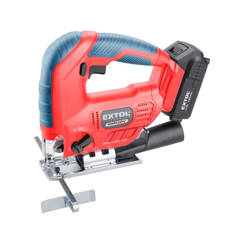 EXTOL PREMIUM PILA PŘÍMOČARÁ AKU SHARE20V, 20V LI-ION, 2AH, 8891824 - AKU PŘÍMOČARÉ PILY - AKU NÁŘADÍ