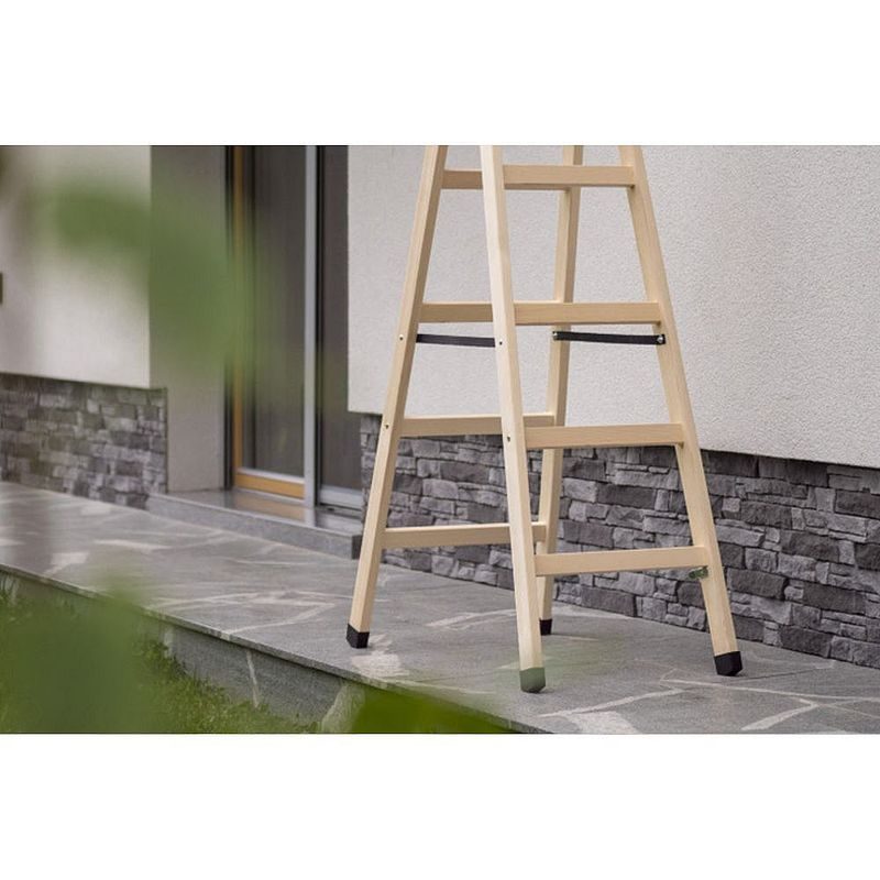 ŠTAFLE DŘEVĚNÉ 6 PŘÍČEK/196CM A6 - ŽEBŘÍKY, SCHŮDKY, LEŠENÍ - DÍLNA A GARÁŽ