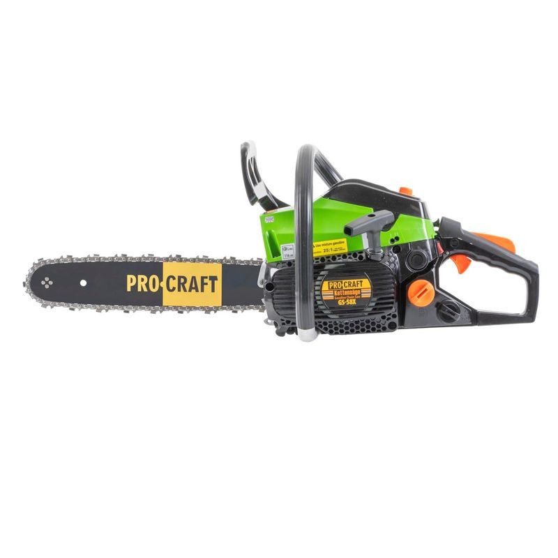 BENZÍNOVÁ ŘETĚZOVÁ PILA PROCRAFT GS-58X | GS-58X PROCRAFT - MOTOROVÉ (BENZÍNOVÉ) ŘETĚZOVÉ PILY - ZAHRADA