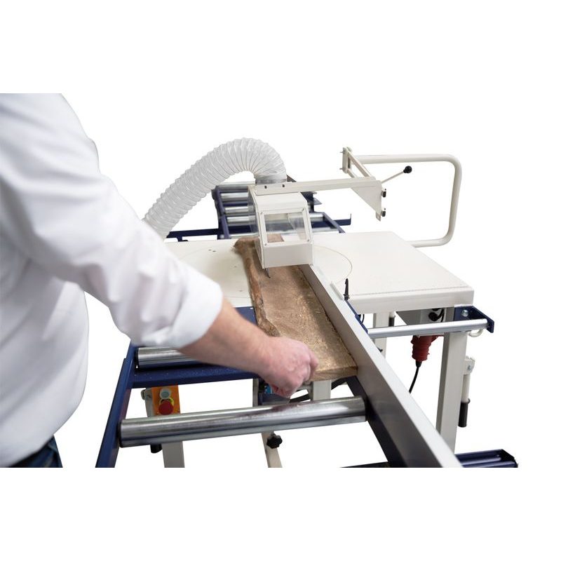 KOTOUČOVÁ PILA NA DŘEVO TKS-Z 400 - ZKRACOVACÍ PILY - DŘEVOOBRÁBĚCÍ STROJE