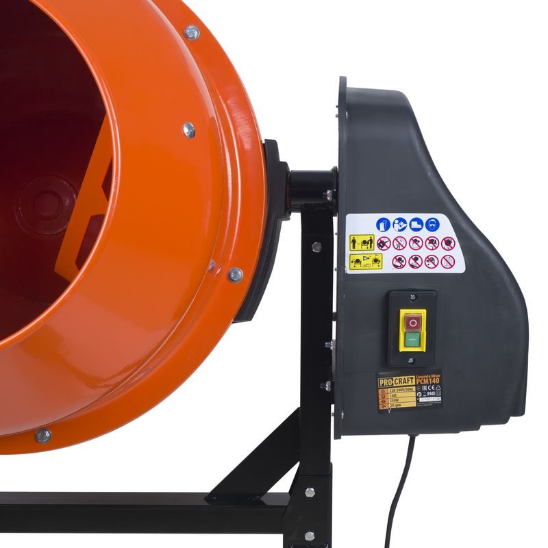 MÍCHAČKA NA BETON 140L PROCRAFT PCM140 | PCM140 PROCRAFT - STAVEBNÍ MÍCHAČKY - STAVEBNÍ TECHNIKA