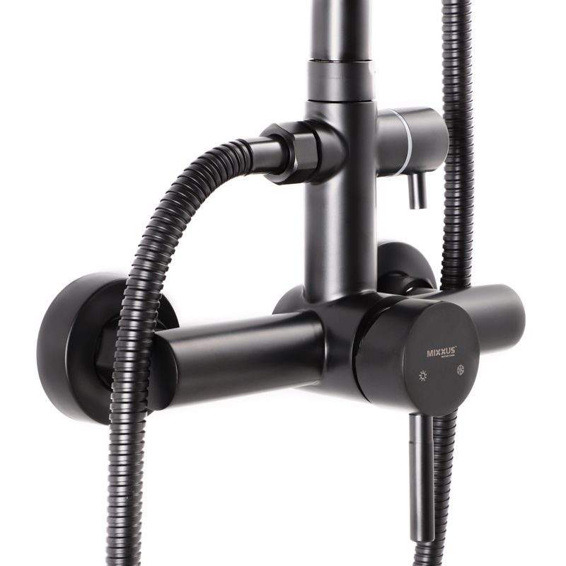 SPRCHOVÝ SLOUP S BATERIÍ, SUS-003-J BLACK, ČERNÁ | SUS-003-J BLACK PROCRAFT - SPRCHOVÉ BATERIE - SANITA