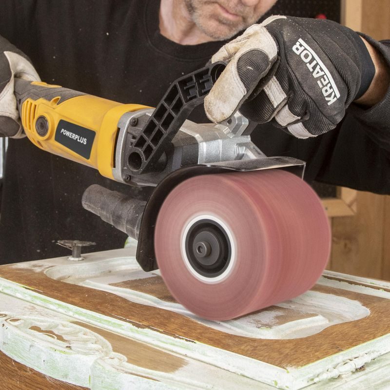 KREATOR KRT271002 BRUSNÝ LAMELOVÝ VÁLEC S PLSTÍ 120 X 100MM - PŘÍSLUŠENSTVÍ PRO POWER PLUS - NÁHRADNÍ DÍLY