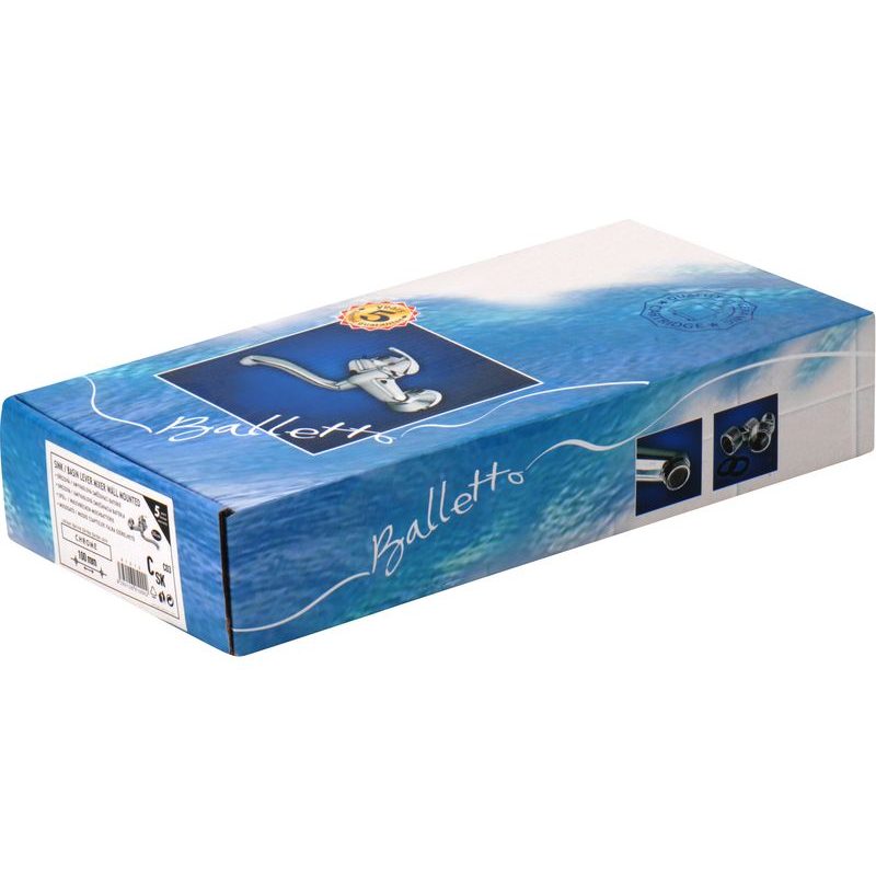 BALLETTO BATERIE UMYVADLOVÁ/DŘEZOVÁ, 100MM, 81012 - DŘEZOVÉ BATERIE - SANITA