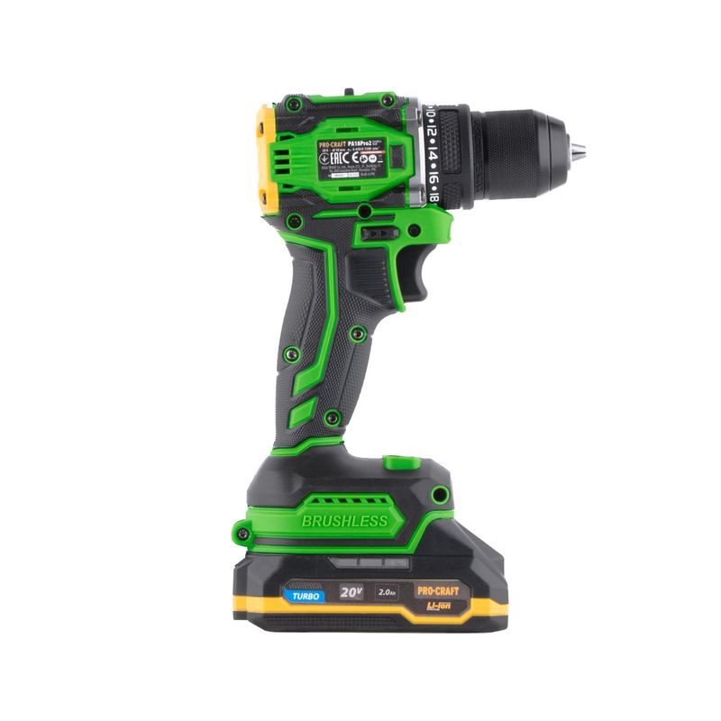 AKU ŠROUBOVÁK PROCRAFT PA18PRO2 | PA18PRO2-1B-C PROCRAFT - AKU ŠROUBOVÁK 18V - 20V - AKU NÁŘADÍ