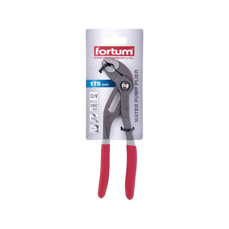 FORTUM KLEŠTĚ NASTAVITELNÉ HUNTER, 175MM, CRV, 4770205 - NASTAVITELNÉ KLEŠTĚ (SIKO) - RUČNÍ NÁŘADÍ