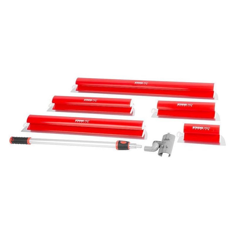 SADA HLADÍTEK ERGONOMIC, 250-1000 MM, 0,8-1,4 M TELESKOPICKÁ TYČ, DRŽÁK, KUFR - PRO ZEDNÍKY - RUČNÍ NÁŘADÍ