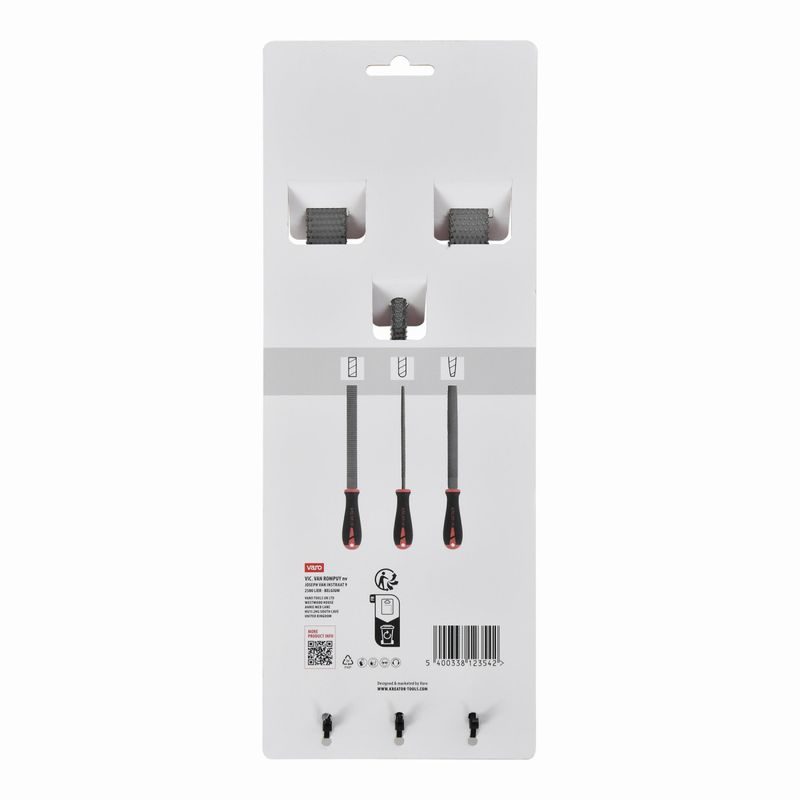 KREATOR KRTH23304 RAŠPLE SADA 3KS 200MM - RAŠPLE - RUČNÍ NÁŘADÍ