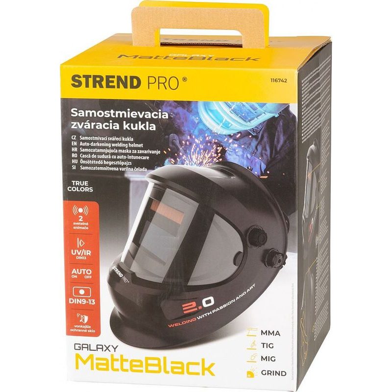 SVÁŘECÍ KUKLA GALAXY MATTEBLACK, AUTODARK - SVAŘOVACÍ KUKLY - ELEKTRICKÉ NÁŘADÍ