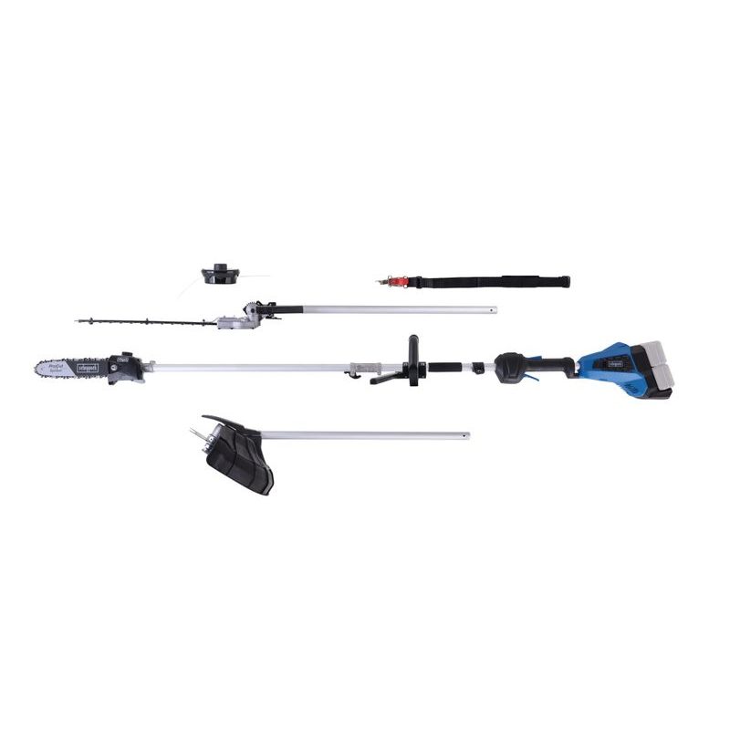 SCHEPPACH BC-MFH400-X-SET S2.5 20 V IXES AKU MULTIFUNKČNÍ STROJ 4V1 + 2X 2AH BATERIE + DUÁLNÍ NABÍJEČKA 2,4 A - MULTI-STROJE - ZAHRADA