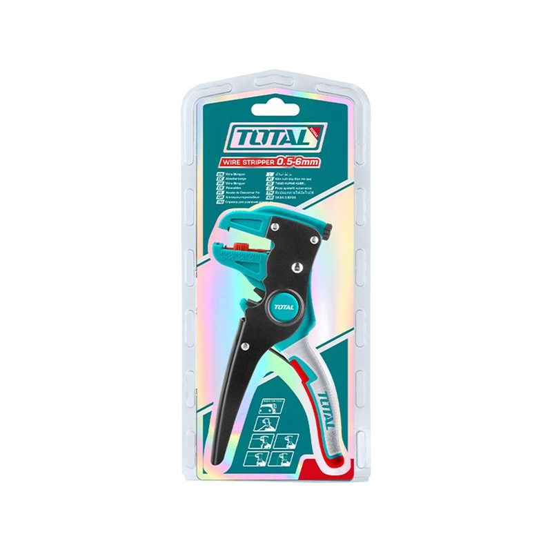 TOTAL KLEŠTĚ ODIZOLOVACÍ A ŠTÍPACÍ, INDUSTRIAL, 175MM, THT15606 - ŠTÍPACÍ KLEŠTĚ - RUČNÍ NÁŘADÍ