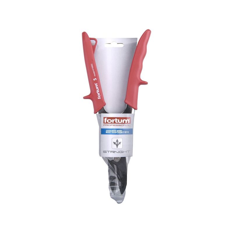 FORTUM NŮŽKY NA PLECH PŘEVODOVÉ, 255MM, ROVNÉ, CRMOV, 4770902 - NŮŽKY NA PLECH - RUČNÍ NÁŘADÍ