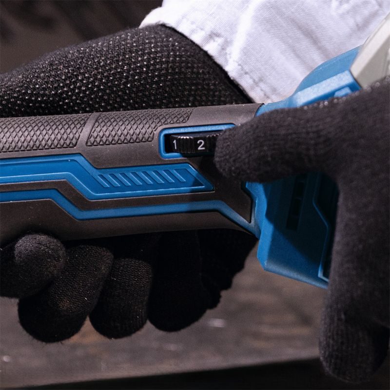 SCHEPPACH C-AG125-X 20 V IXES AKU ÚHLOVÁ BRUSKA (BEZ BATERIE A NABÍJEČKY) - AKU UHLOVÉ BRUSKY - AKU NÁŘADÍ