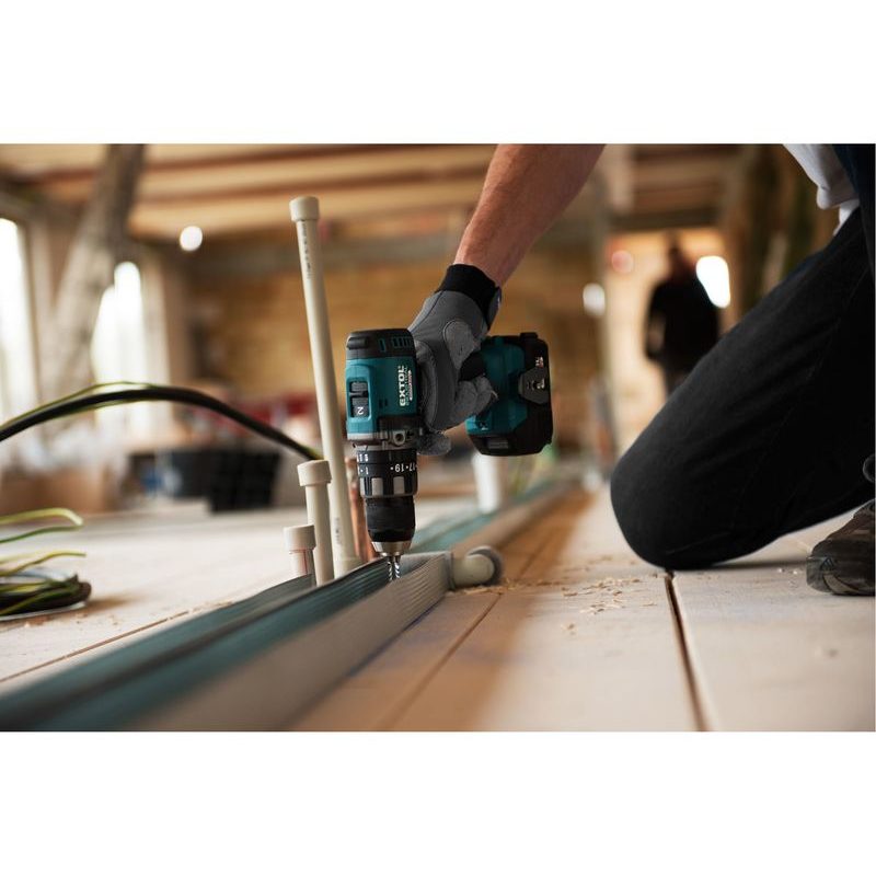 EXTOL INDUSTRIAL BLMD-221JS VRTACÍ ŠROUBOVÁK AKU S PŘÍKLEPEM SHARE20V, BRUSHLESS, 20V LI-ION, 2AH, 8791802 - PŘÍKLEPOVÝ ŠROUBOVÁK 18V - 20V - AKU NÁŘADÍ