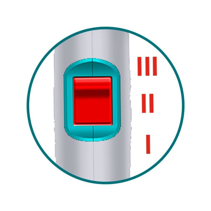 TOTAL PISTOLE HORKOVZDUŠNÁ, 2000W, INDUSTRIAL, TB20078 - HORKOVZDUŠNÉ PISTOLE - ELEKTRICKÉ NÁŘADÍ