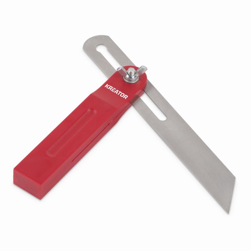 KREATOR KRTH73001 NASTAVITELNÝ ÚHELNÍK 200 MM - ÚHLOMĚRY - MĚŘÍCÍ TECHNIKA