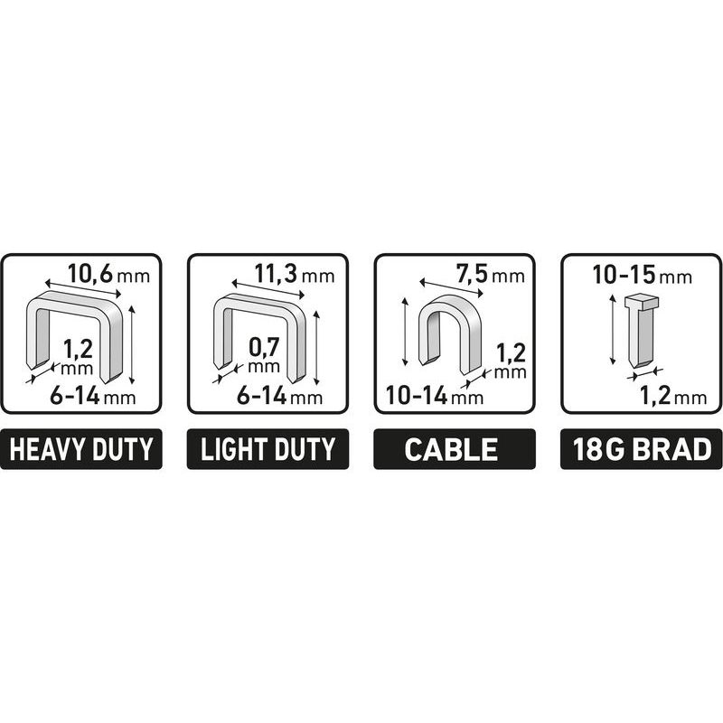 EXTOL PREMIUM PISTOLE SPONKOVACÍ 4FUNKČNÍ, 6-14MM, 8851112 - SPONKOVACÍ PISTOLE A SPONY - RUČNÍ NÁŘADÍ