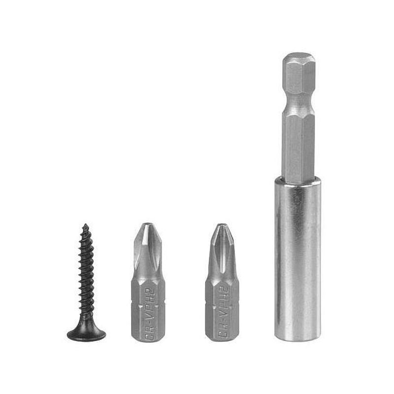 VRUT DO SÁDROKARTONU/KOVU 3,5X25MM, +2X BIT A MAGN.DRŽÁK, 1000KS - DŮM A DOMÁCNOST, ELEKTRO..