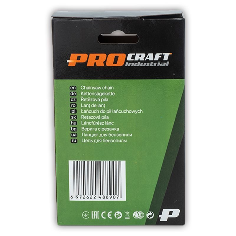 PILOVÝ ŘETĚZ PROCRAFT 3/8 52 ČLÁNKŮ | 3/8 52 PROCRAFT - ŘETĚZ 3/8" / 1,3 MM - ZAHRADA