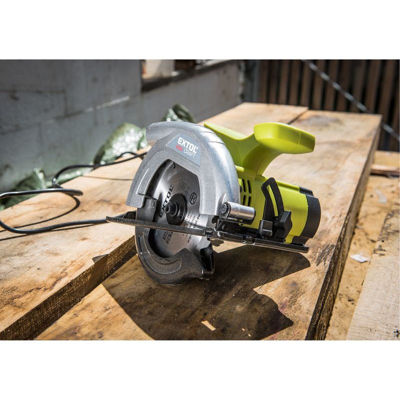 EXTOL CRAFT PILA KOTOUČOVÁ, 160MM, 1200W, 405224 - PRŮMĚR KOTOUČE DO 165 MM - ELEKTRICKÉ NÁŘADÍ