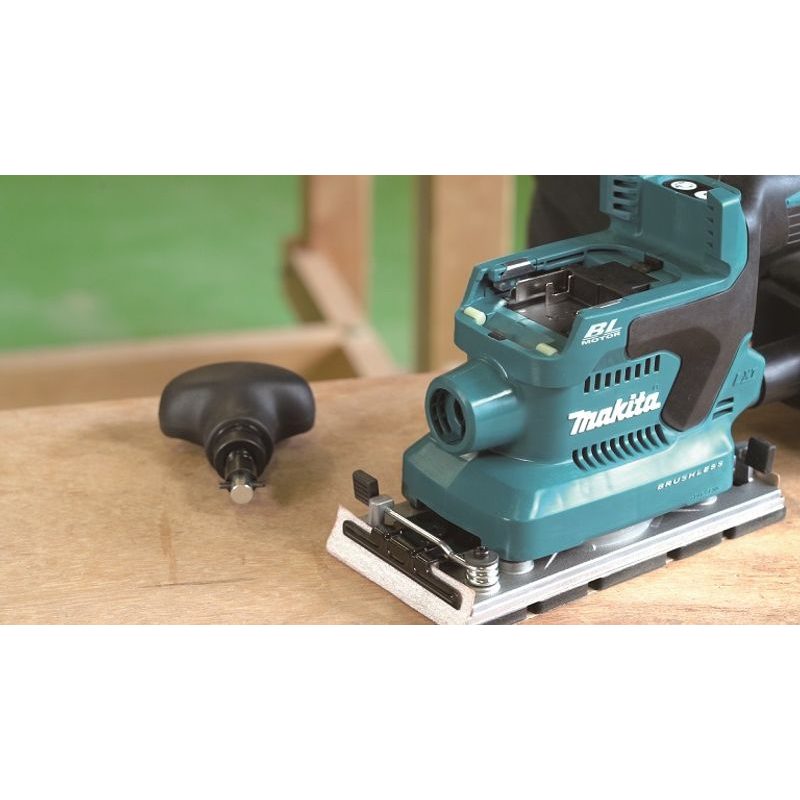 MAKITA DBO380Z - AKU VIBRAČNÍ BRUSKA 93X185MM LI-ION LXT 18V,BEZ AKU Z - AKU BRUSKY - AKU NÁŘADÍ