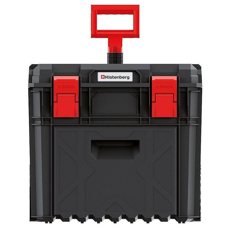 KUFR NA NÁŘADÍ S TRANSP. KOLEČKY X BLOCK PRO ČERNÝ 546X380X510MM, ZÁSUVKA - KUFRY, TAŠKY, ORGANIZÉRY NA NÁŘADÍ - PŘÍSLUŠENSTVÍ