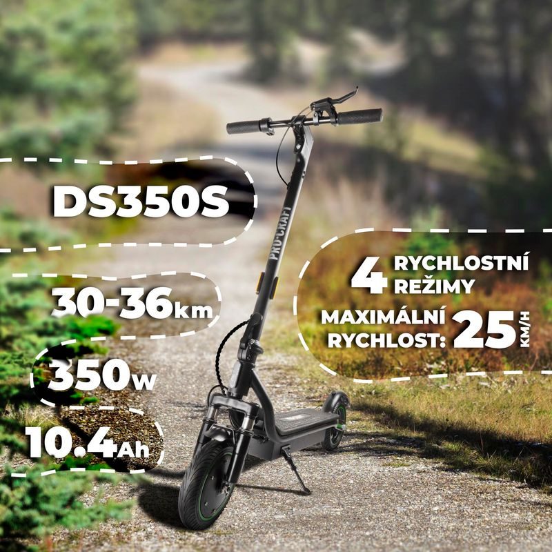 ELEKTROKOLOBĚŽKA PROCRAFT DS350S | DS350S PROCRAFT - ELEKTROKOLOBĚŽKY - DŮM A DOMÁCNOST, ELEKTRO..