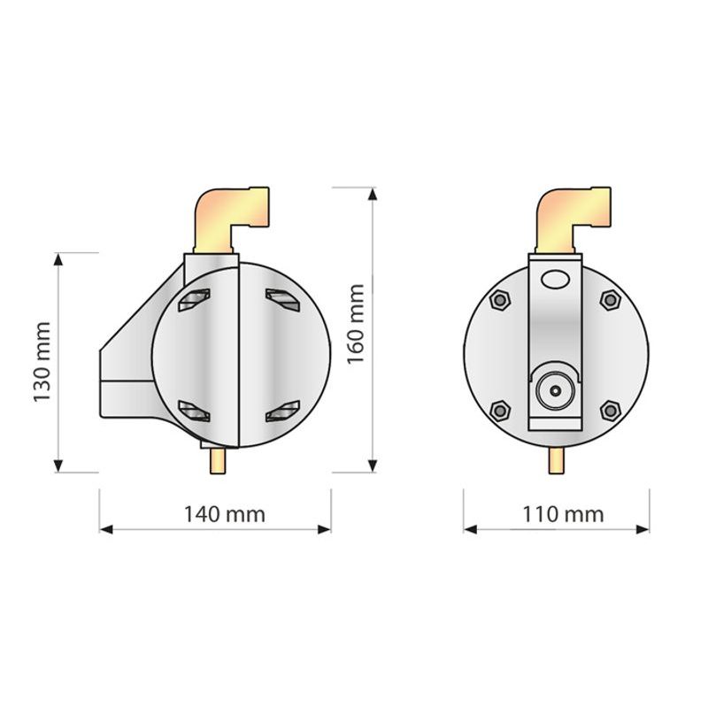 AUTOMATICKÝ ODVADĚČ KONDENZÁTU AOK 20B - PŘÍSLUŠENSTVÍ AIRCRAFT - NÁHRADNÍ DÍLY