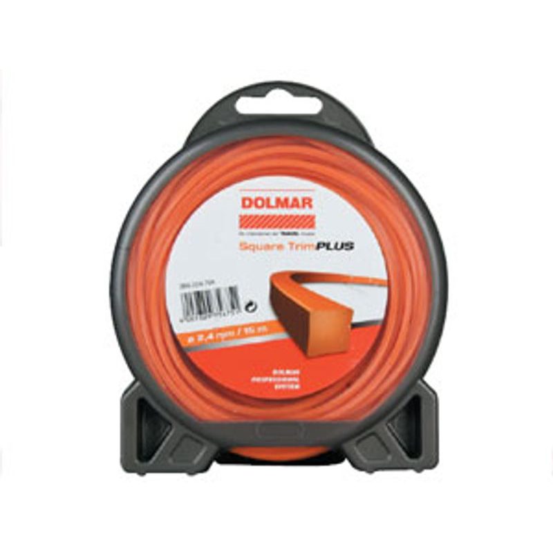 MAKITA 369224795 - STRUNA NYLONOVÁ PLUS 2,4MM, 15M, ORANŽOVÁ, HRANTÁ = NEW E-02808 - OSTATNÍ PŘÍSLUŠENSTVÍ - MAKITA-SHOP