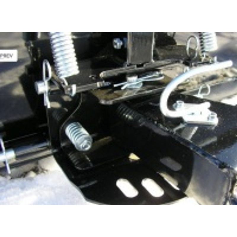 RADLICE PRO ZAHRADNÍ TRAKTOR – ODPRUŽENÁ 1,18 M – KOMFORT – ZVEDÁNÍ A NASTAVENÍ ÚHLU PŘÍMO Z MÍSTA ŘIDIČE VARES - SNĚHOVÉ RADLICE NA TRAKTOR - ZAHRADA