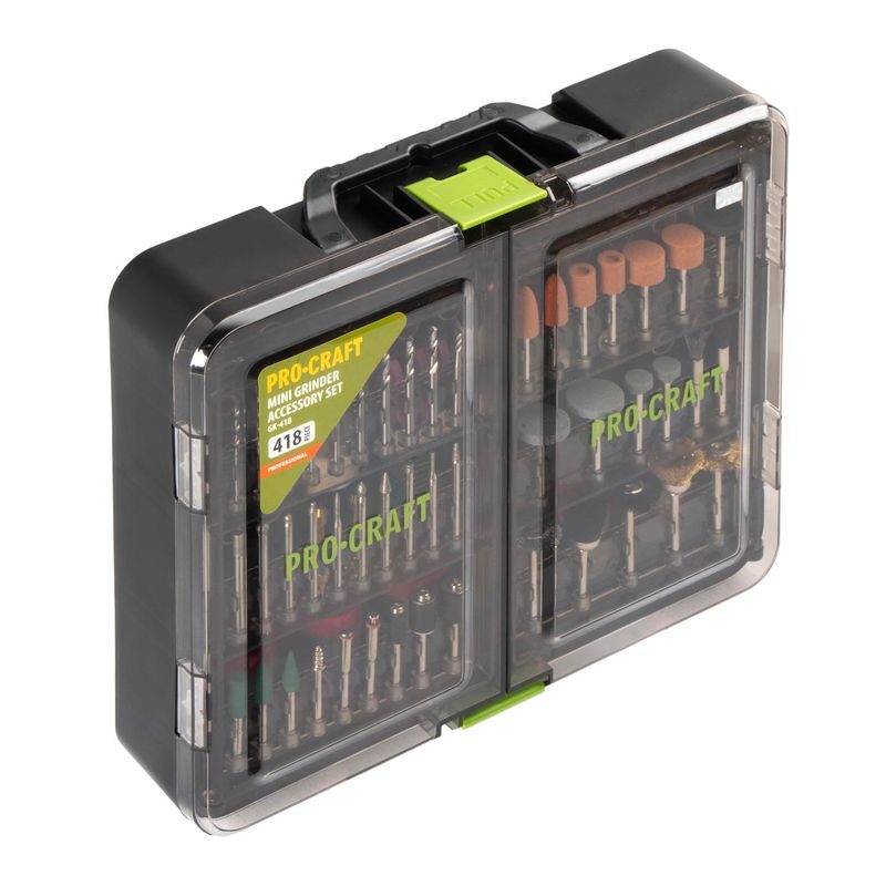 SADA NÁSTAVCŮ NA PŘÍMOU BRUSKU PROCRAFT GK-418 | GK-418 PROCRAFT - K PŘÍMÝM BRUSKÁM - PŘÍSLUŠENSTVÍ