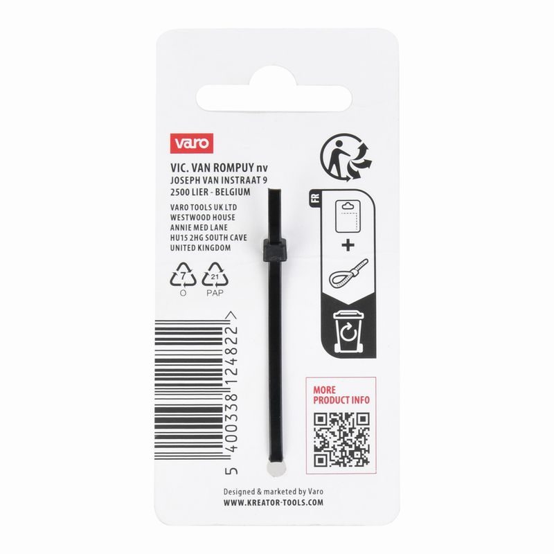 KREATOR KRTH30709 NÁSTRČNÁ HLAVICE (OŘECH) 18MM 1/2" - NÁSTRČNÉ HLAVICE, OŘECHY - RUČNÍ NÁŘADÍ