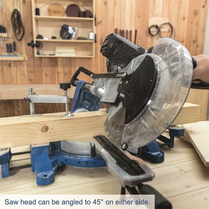 SCHEPPACH HM 140 L POKOSOVÁ PILA S POTAHEM, LASEREM A OBOUSTRANNÝM NASTAVENÍM NÁKLONU - POKOSOVÉ PILY - ELEKTRICKÉ NÁŘADÍ